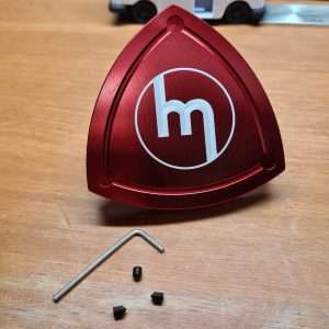 Rotor Radiator Cover 60mm-MClass-Red