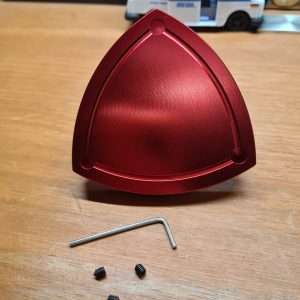 Rotor Radiator Cover 60mm-Red