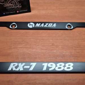 RX-7 1988 License Plate Frame