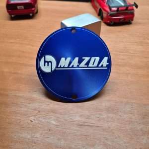 Ignition Cap Cover Aluminum MMazda-Blue