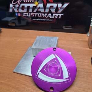 Ignition Cap Cover Aluminum ERArt Rotor-Purple