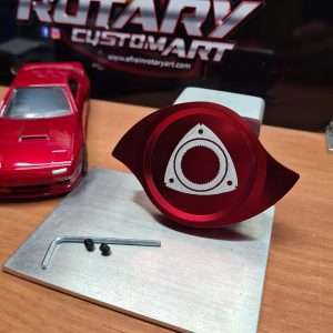 Radiator Cap Cover 45mm-Rotor-Red