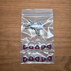 Rotor Fender Washer-Red