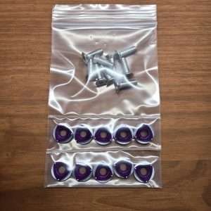Rotor Fender Washer-Purple