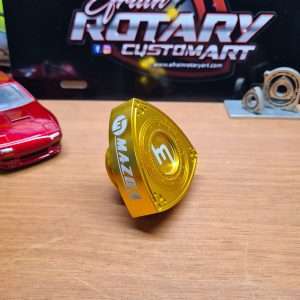 Aluminum Rotor Oil Cap-Gold-M-60mm
