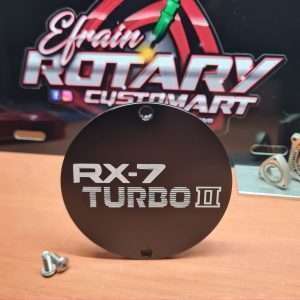 Ignition Cap Cover Aluminum-Rx-7 T2