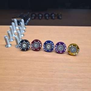 Zuma Fender Washer Body 10 Pcs and Ruber Lock Nuts