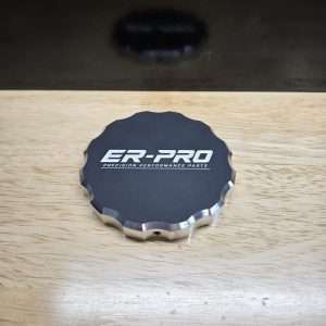 Radiator Cap Cover 60mm Billet-ER-Pro-Black